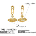 Earrings / 锆石星球Gold / Default