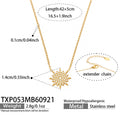 Necklace / 锆石太阳Gold / 5cm