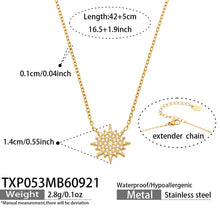 316L Stainless Steel 18K PVD Gold Zircon Star Bracelet made with 316L stainless steel and 18K PVD gold finish for wholesale jewelry buyers - image 5