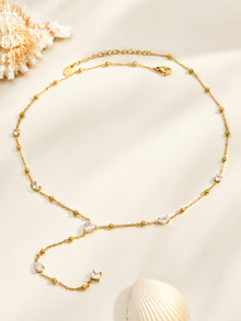 Stunning 316L Stainless Steel Y-Shape Necklace