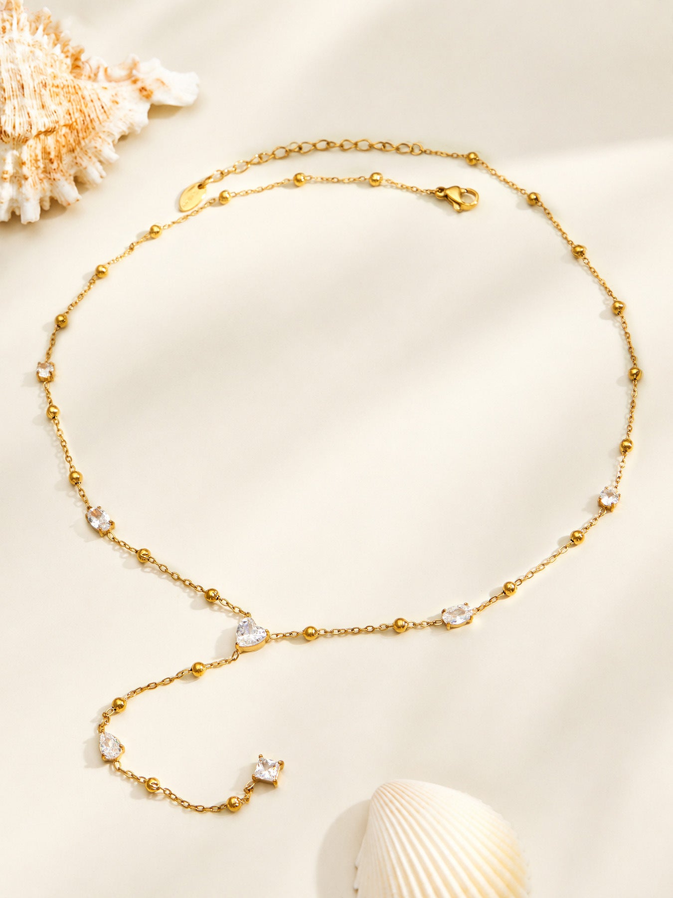 Stunning 316L Stainless Steel Y-Shape Necklace