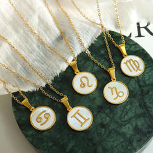 Cancer, Gemini, Leo, Capricorn and Virgo zodiac necklaces